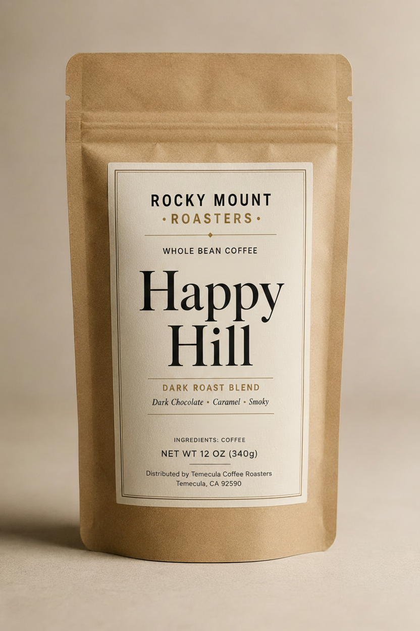 Happy Hill — Whole Bean Coffee | Rocky Mount Roasters