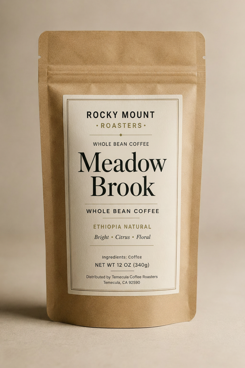 Meadow Brook — Whole Bean Coffee | Rocky Mount Roasters
